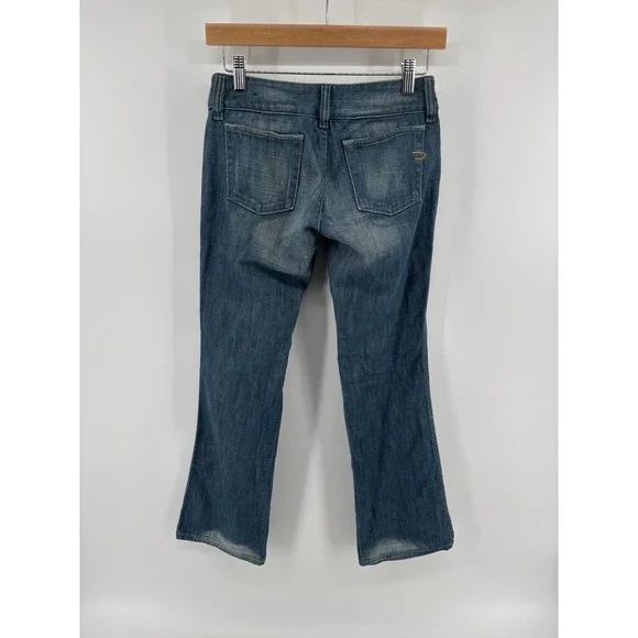 Vintage Diesel Hush Jeans Sz 25 (Meas 26) Made In Italy Bleached Y2K MSRP $475